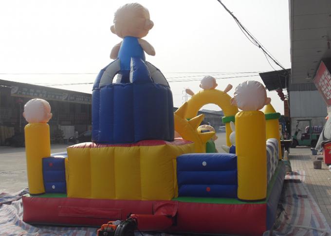Parque de diversões inflável durável do certificado do CE com a casa Bouncy para o partido