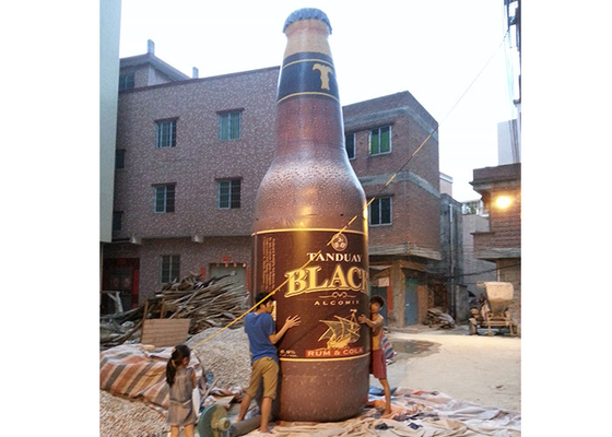 China Garrafa de cerveja inflável atrativa, réplicas infláveis para o evento especial/propaganda fornecedor