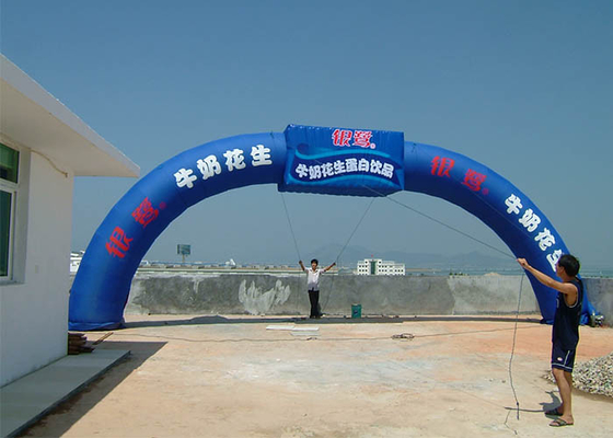 China Arco inflável de nylon personalizado da propaganda/arco inflável elegante de abertura de Airblown fornecedor