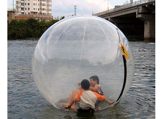 China Bola de rolamento inflável emocionante da água, bola do respingo da água para crianças dos adultos N fornecedor