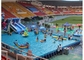 parque de flutuação inflável de costura dobro/quádruplo de 40*30m da água para crianças e adultos fornecedor