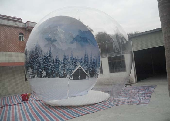 China Serurity - bola inflável da bolha de Chrismas do globo da neve da garantia para o Natal dezembro fábrica