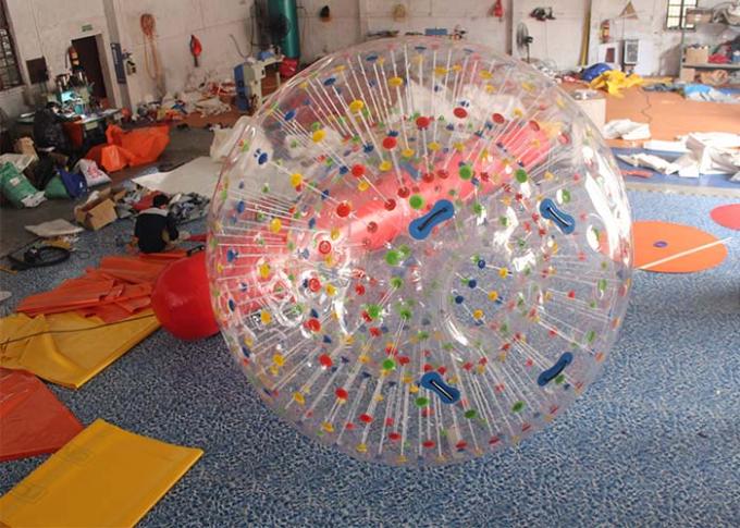 Trampolim inflável macio impresso costume do tirante com mola para o campo de jogos
