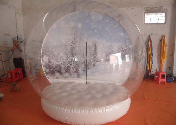 Serurity - bola inflável da bolha de Chrismas do globo da neve da garantia para o Natal dezembro