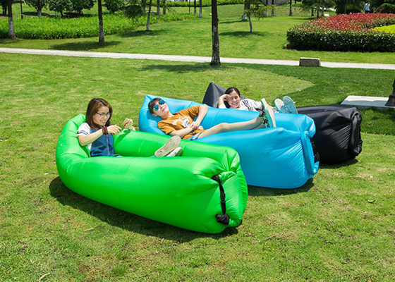 China ar de nylon da tela 200KG que enche o sofá-cama inflável do Sofa/inflável do airbag com o saco interno do PE fornecedor