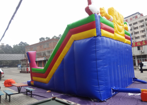Corrediça inflável comercial grande do parque de diversões com tema de Spongebob fornecedor