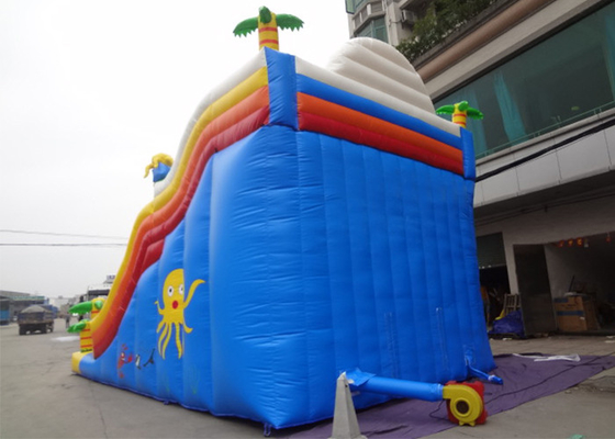 Infláveis comerciais do tema do mundo do mar secam a corrediça para atividades do evento fornecedor