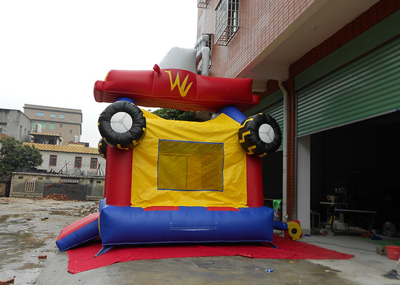 Capacidade inflável comercial das crianças da casa 14 do carro de corridas do certificado do CE para exterior fornecedor
