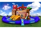 Campo de jogos inflável gigante elegante da água do navio de pirata para o verão fornecedor