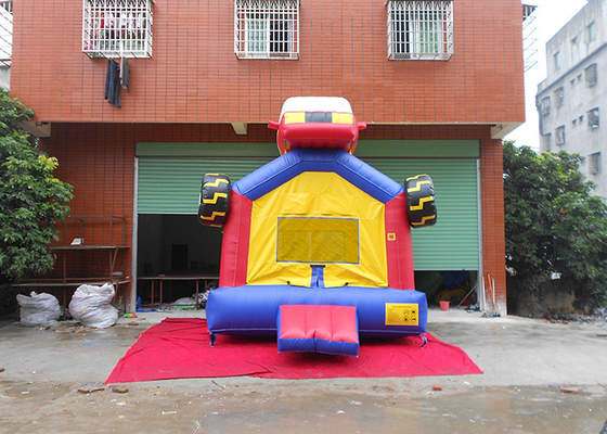 China Capacidade inflável comercial das crianças da casa 14 do carro de corridas do certificado do CE para exterior fábrica